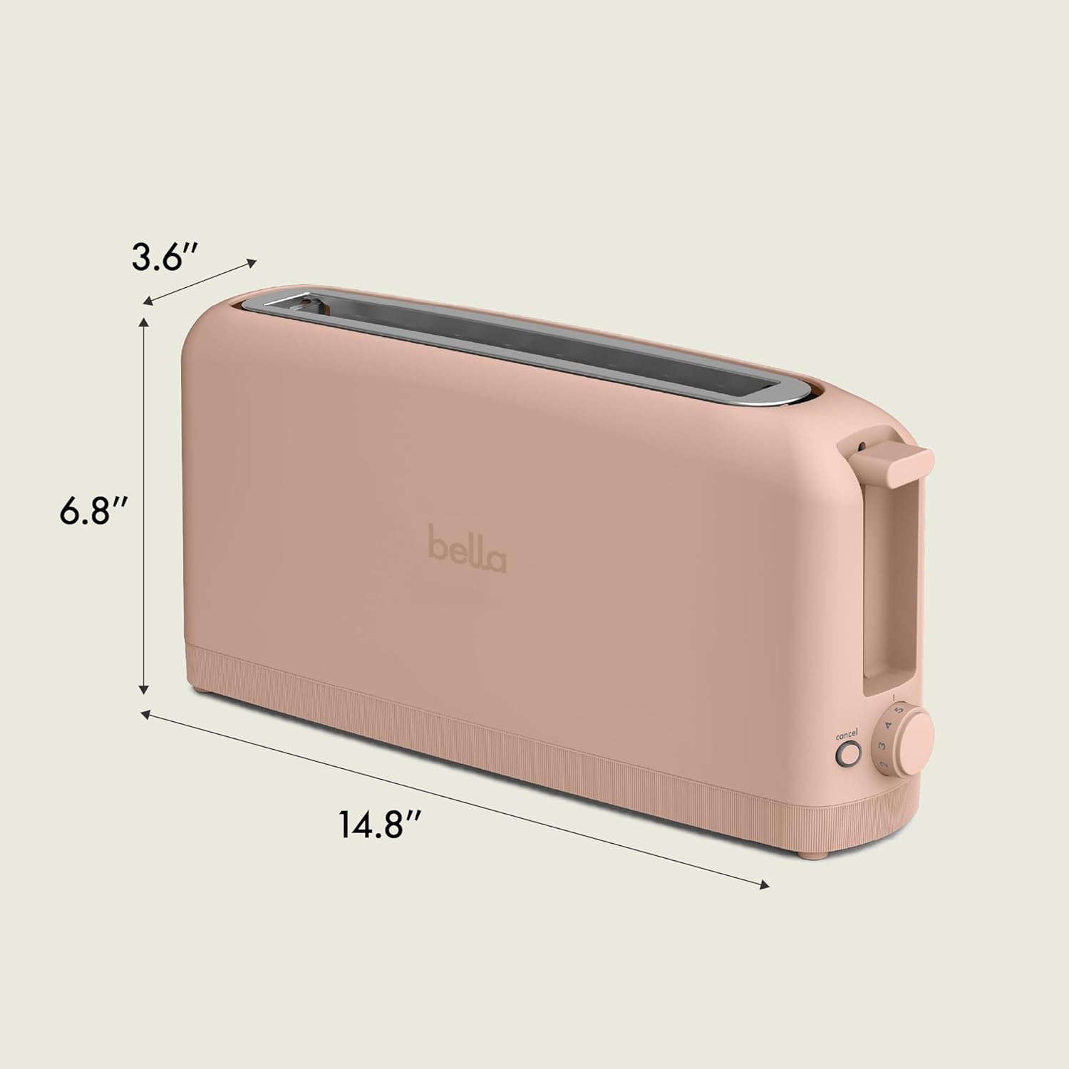 bella 2 Slice Slim Toaster