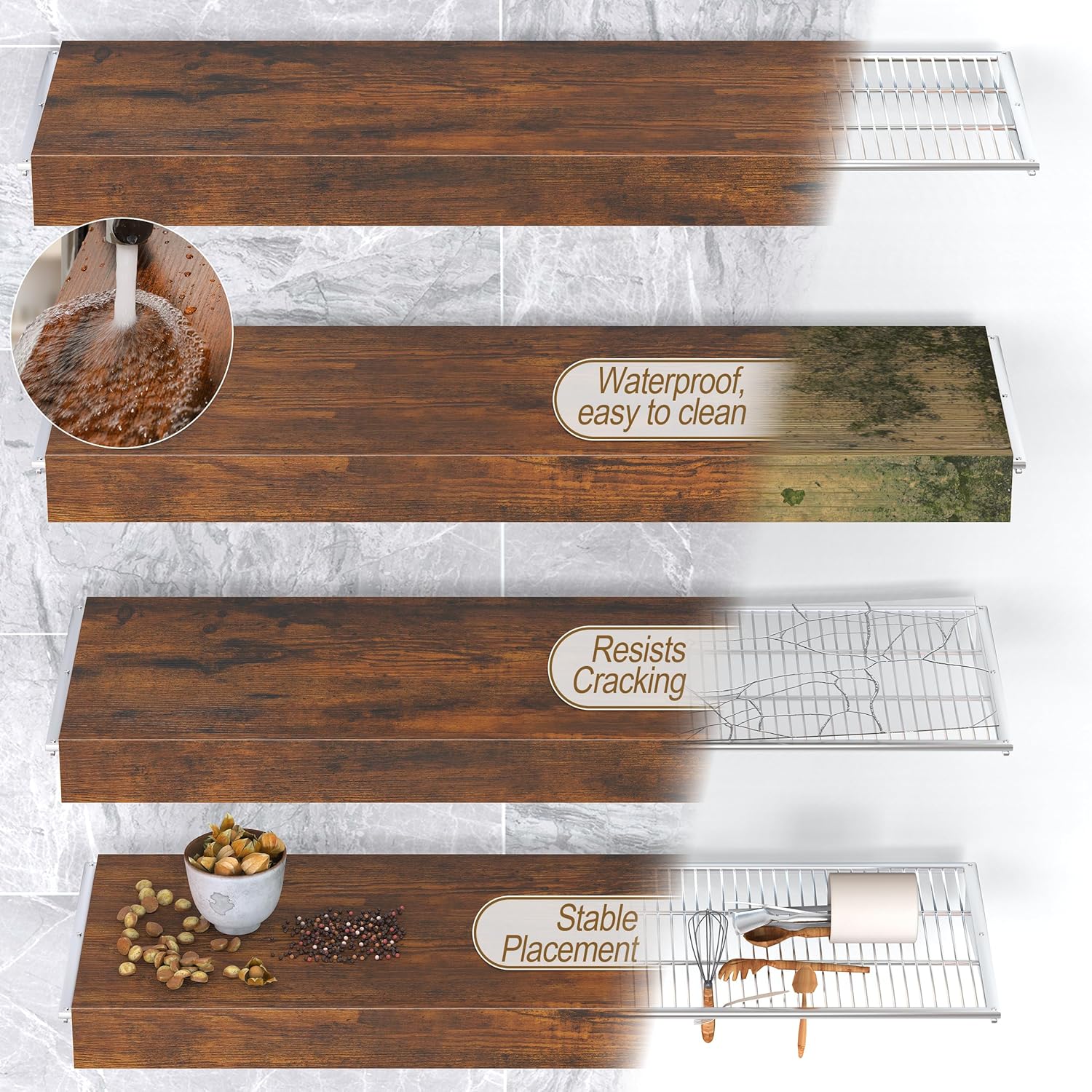 White Wire Shelves: The Frenemy of Every Home