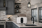 Self-Cleaning & Drying, Cutting Board and Knife Set with Holder