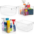 Clear Plastic Storage/sorting Bins