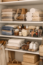 Clear Plastic Storage/sorting Bins