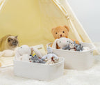 Durable Small Cotton Rope Basket for Organizing