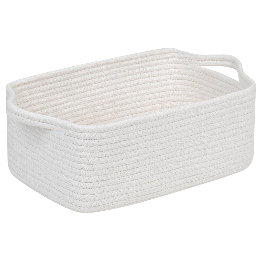 Durable Small Cotton Rope Basket for Organizing
