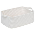 Durable Small Cotton Rope Basket for Organizing