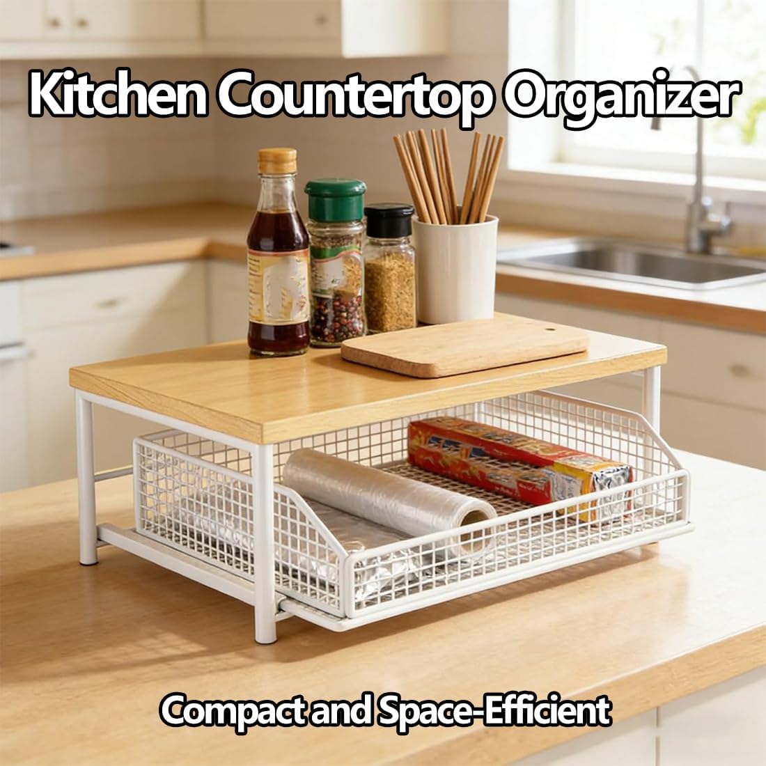 Countertop Organizer with Drawer