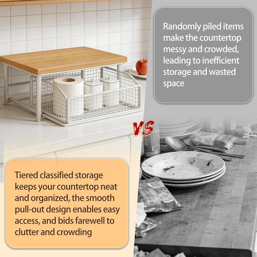 Countertop Organizer with Drawer