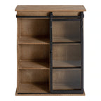 Cozy, Rustic Electric Fireplace and Space saving shelf unit IDEA!!
