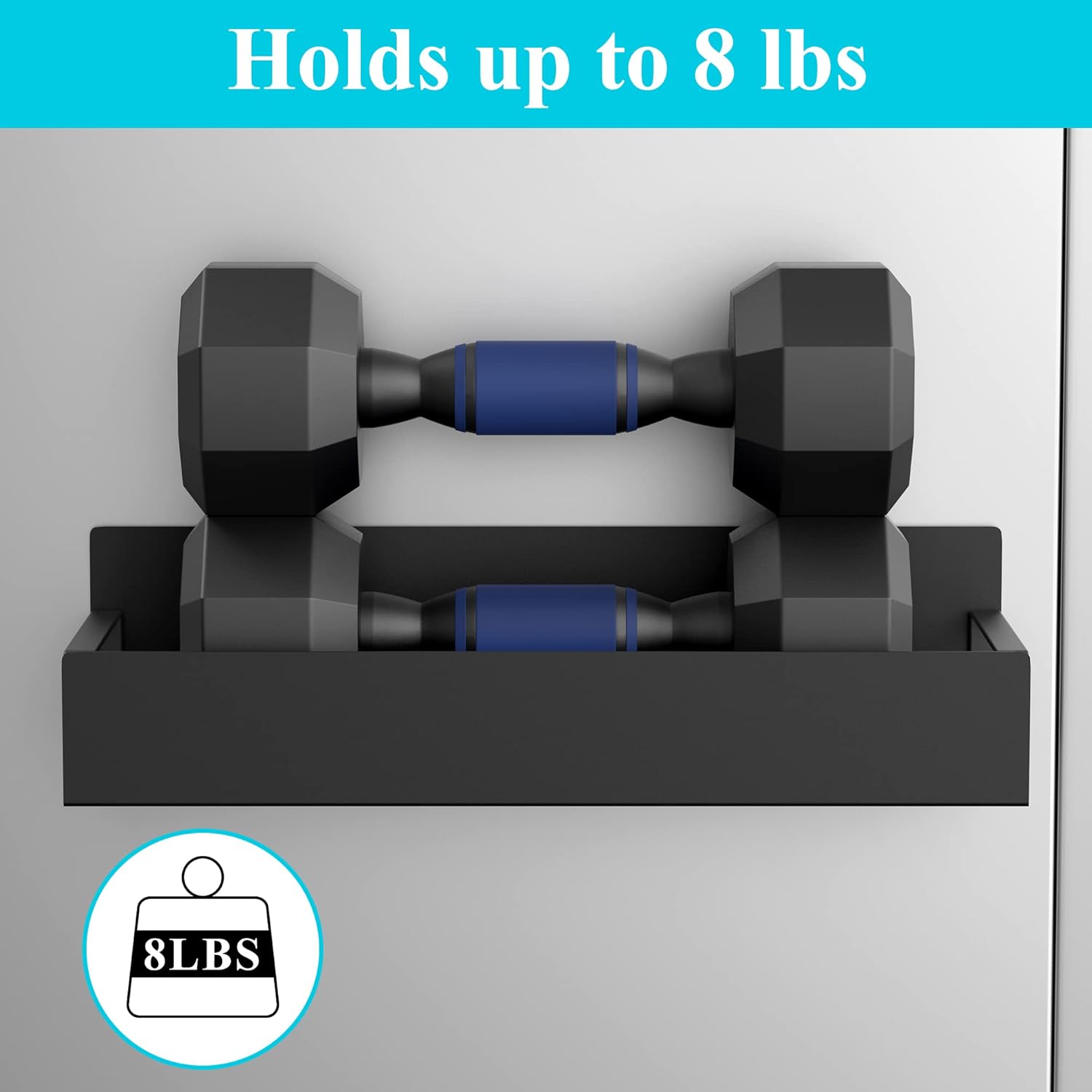 6 Pack Magnetic Storage Rack Organizers