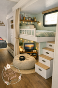 A Lofted Haven for a Growing Girl RV style!