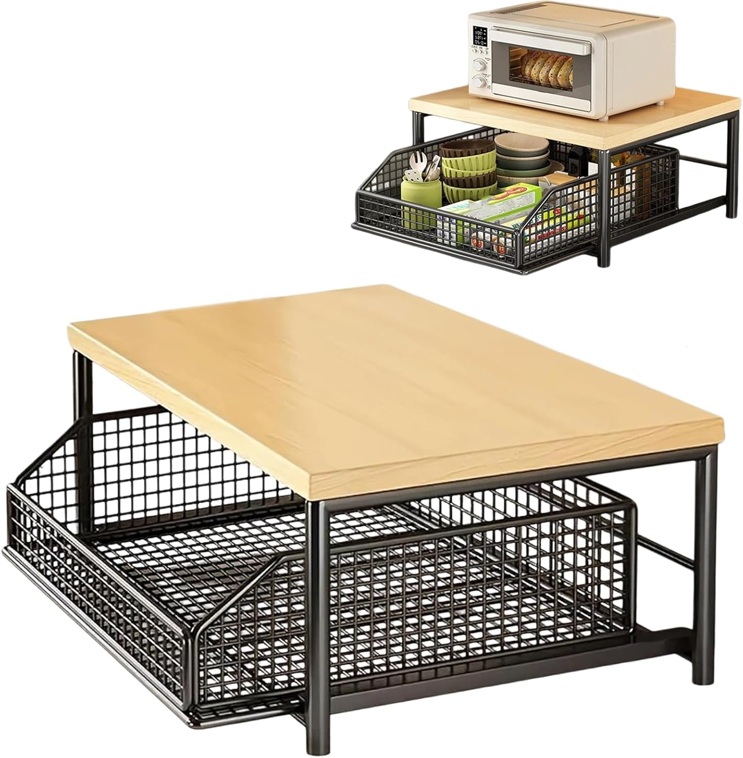 Countertop Organizer with Drawer