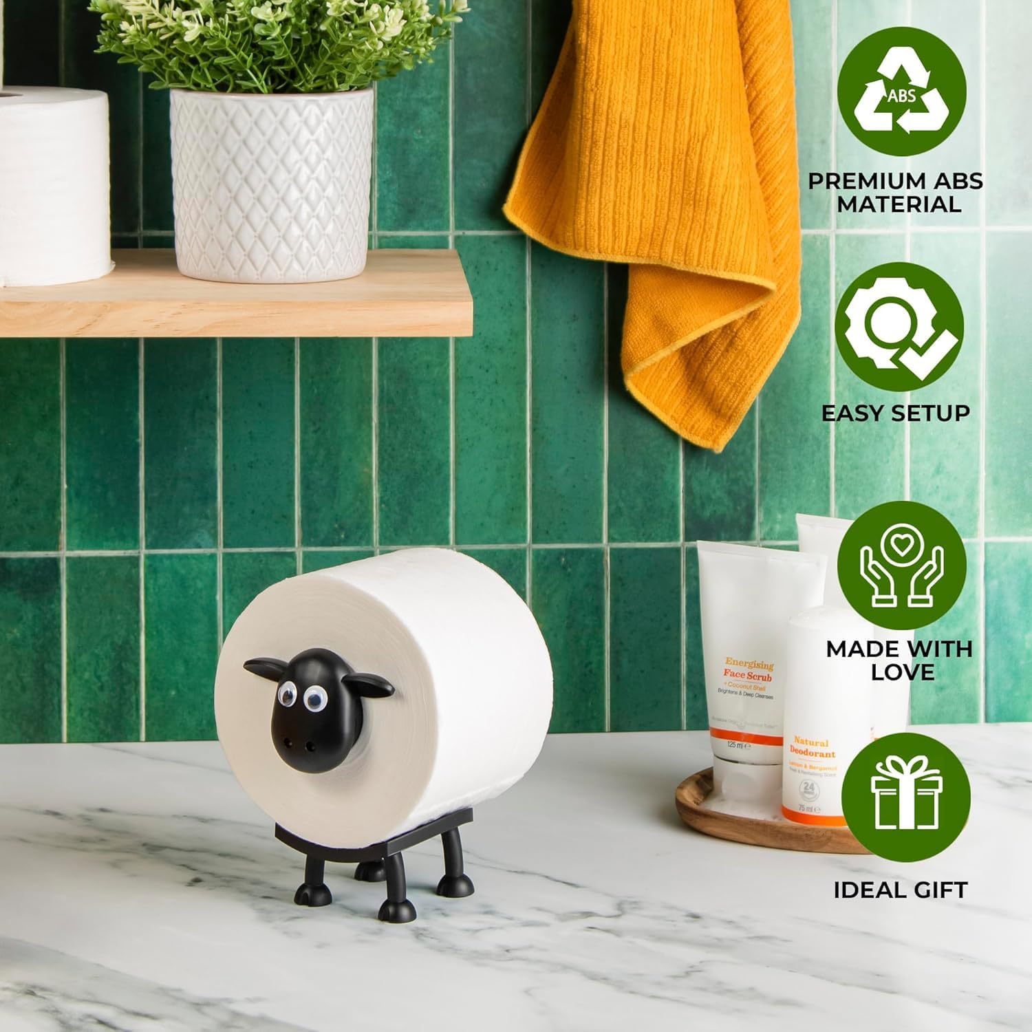 Sheep Toilet Roll Holder SUPER CUTE!